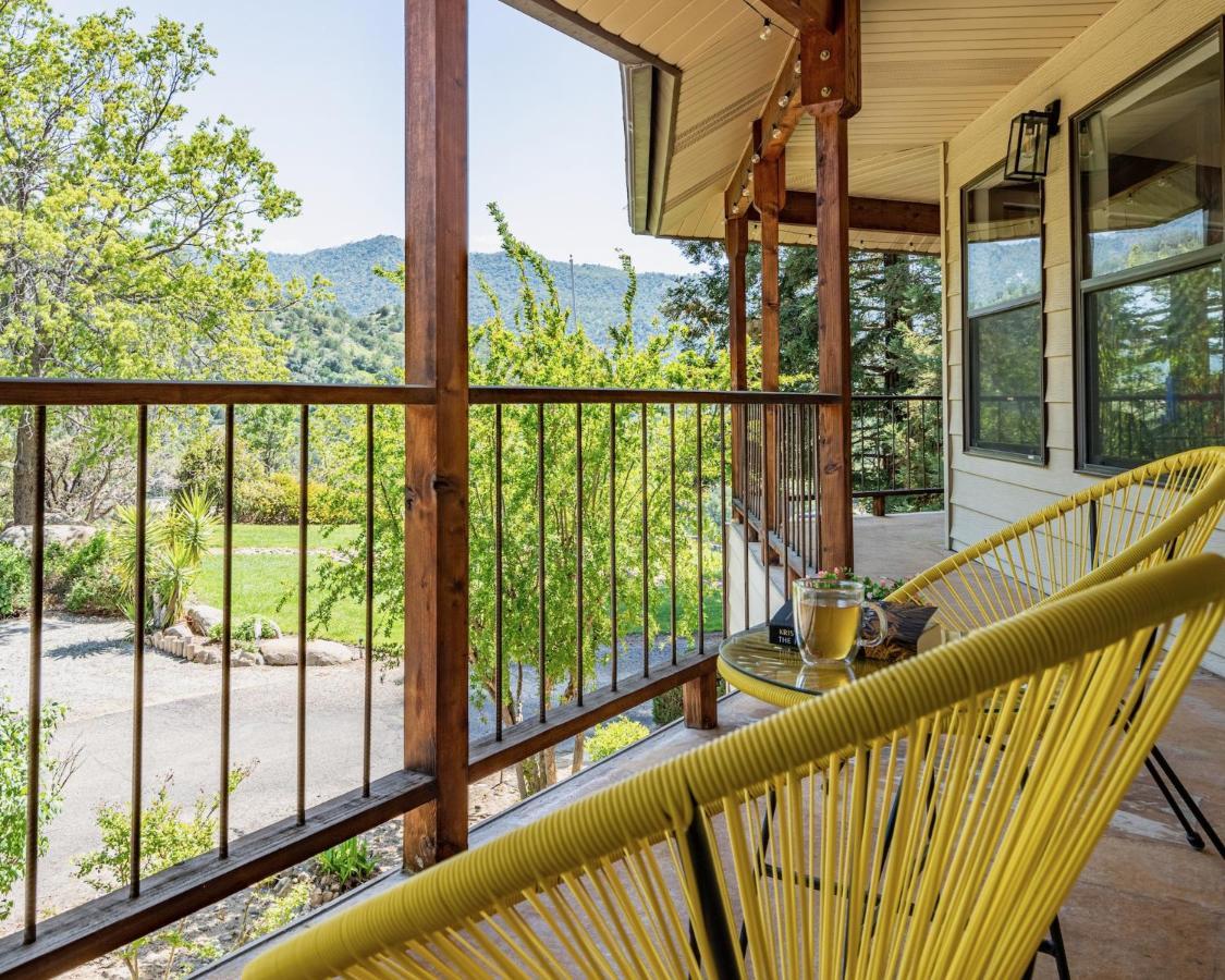 Secluded Mtn Top Family Haven W/Views Spa & Arcade Three Rivers Buitenkant foto